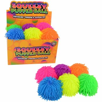 Големи Пухкави Топки (Puffer Balls) - 13 см - Дисплей (12 броя)