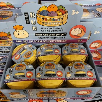 RAGE - Squishy Bun Dumplings ГОЛЕМИ - ONE SET PU FOAM SQUISHY EDITION (12 бр.)