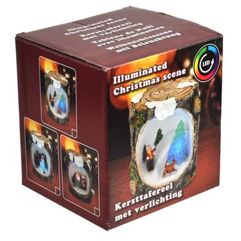 КОЛЕДНА СЦЕНА С LED ОСВЕТЛЕНИЕ (6 бр.)