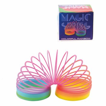 МАГИЧЕСКА ПРУЖИНА RAINBOW MAGIX В КУТИЯ &Oslash;7,5 CM (12 бр.)