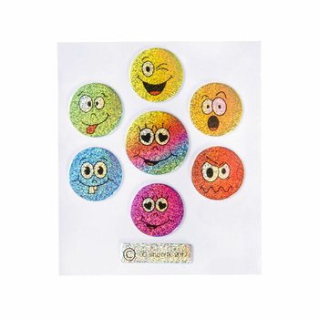БЛЕСТЯЩИ СТИКЕРИ - МОДЕЛ: SMILEY (100 бр.)