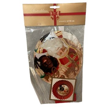 ДЕКОРАТИВНО ВЕЧЕРИЛО SINTERKLAAS &Oslash;50 CM - СГЪВАЕМО (6 бр.)
