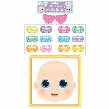 ИГРА ЗА BABY SHOWER - STICK THE DUMMY (12 броя)