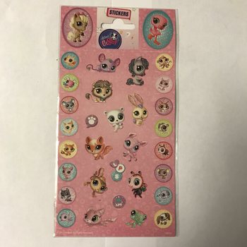 Стикери Little PetShop, 20 x 10 см. (10 бр.)