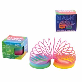 МАГИЧЕСКА ПРУЖИНА RAINBOW MAGIX В КУТИЯ Ø7,5 CM (12 бр.)