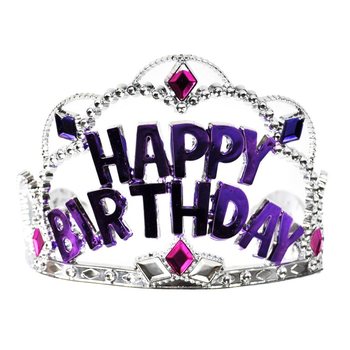 КОРОНА HAPPY BIRTHDAY - МОДЕЛ 2 (12 бр.)