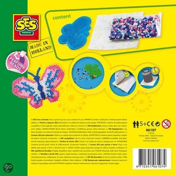 SES Мъниста за гладене модел Пеперуди (1 бр.)