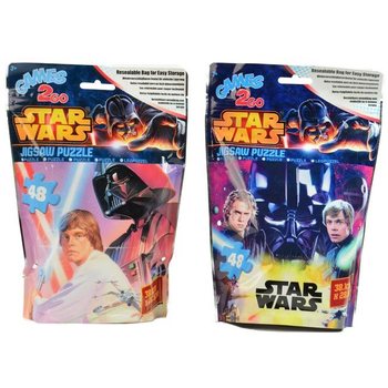 Пъзел Star Wars в непрозрачно пликче изненада Blindbag 38,1 x 28,5 см (12 бр.)