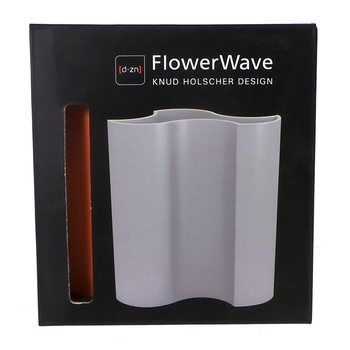 D-ZN - Ваза за цветя Flowerwave - Оранжева (1 бр.)