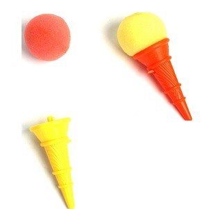 МИНИ ИЗСТРЕЛВАЩ СЕ СЛАДОЛЕД В ПЛИКЧЕ 10 CM (24 бр.)
