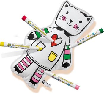SES My First - Плюшена котка за оцветяване (1 бр.)
