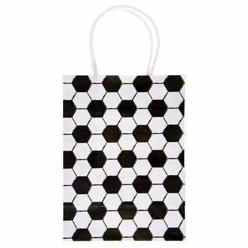 Хартиени подаръчни торбички Футбол 16x9x22 см (12 броя)