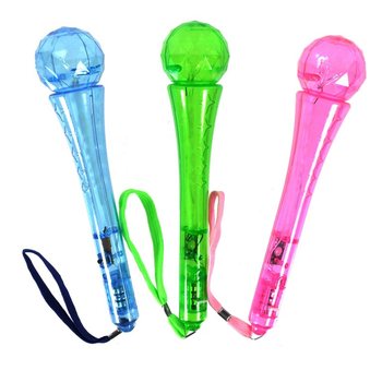 Светещ Микрофон Играчка LED (12 бр.)
