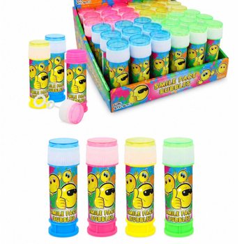 САПУНЕНИ МЕХУРИ - SMILEY - 50ML В ДИСПЛЕЙ (36 бр.)