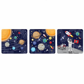 Дисплей с пъзели Космос - 108 броя (13x12см)