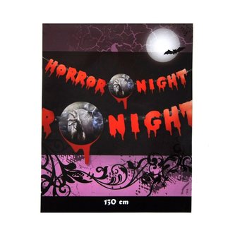ГИРЛЯНД С БУКВИ "HORROR NIGHT" 130 СМ (2 бр.)