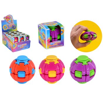 SPIN & POP FIDGET СПИНЪР ТОПКА - SPIN SHIFT BALL - В ДИСПЛЕЙ (24 бр.)
