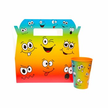 Детска Кутия за Меню Smiley - 22,5 x 12 x 9,5 см (24 бр.)
