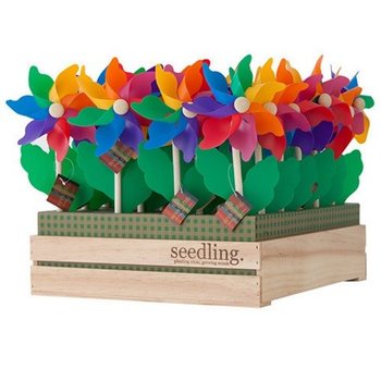 SEEDLING - ВЯТЪРНИ ВЪРТЕЛЕЖКИ В ДИСПЛЕЙ (20 бр.)