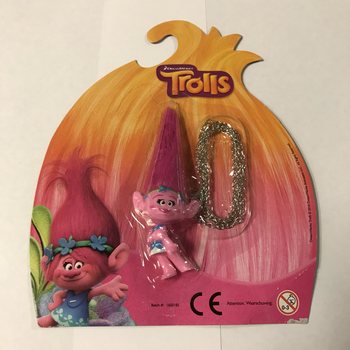 Фигурка Тролчета на синджирче върху карта (12 бр.)