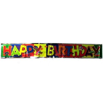 БАНЕР HAPPY BIRTHDAY (15 бр.)