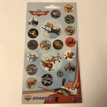 STICKERVEL: DISNEY PLANES, Размери 20 x 10 См. (10 бр.)
