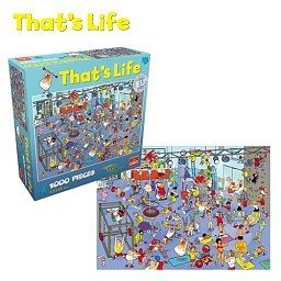 Пъзел That’s Life - Фитнесът, 1000 части (1 бр.)