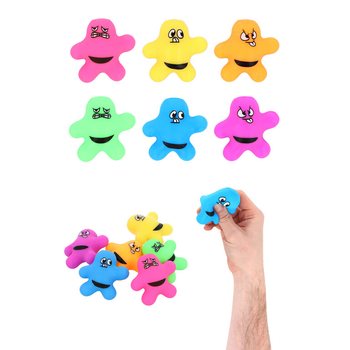 SQUEEZY SPLAT MAN - МИКС ЦВЕТОВЕ - В ДИСПЛЕЙ (24 бр.)