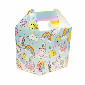 Кутия за Детско Меню / Подаръчна Кутия Еднорог 14x10x17 см (12 бр.)