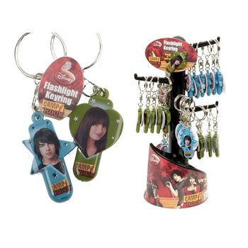Светещ ключодържател Camp Rock на дисплей (36 бр.)