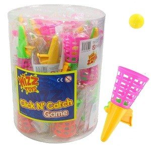 Игра за Хвърляне и Хващане Click 'n' Catch в Тубус (36 бр.)