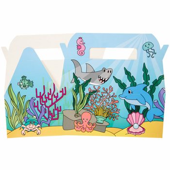Кутия за Меню Море / Океан - 22.5 x 12 x 9.5 см (24 бр.)