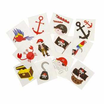 Fun Tattoo's - Пират (48 пакетчета)