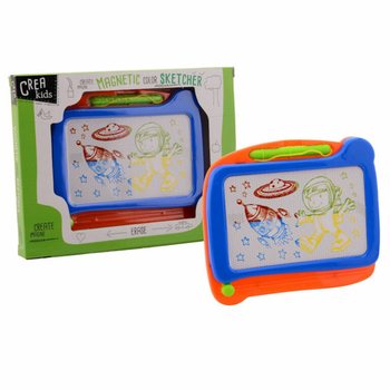 Магнитна дъска за рисуване в цветове CREA KIDS (Подаръчна кутия)