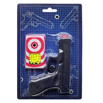 BB GUN 13см на картон [ под 0.08J ] (6 бр.)