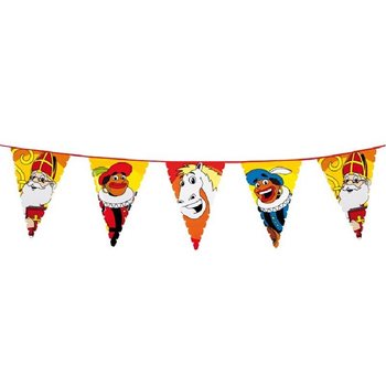 Голям Гирлянд с Флагчета Sinterklaas & Piet 6 метра (13 бр.)