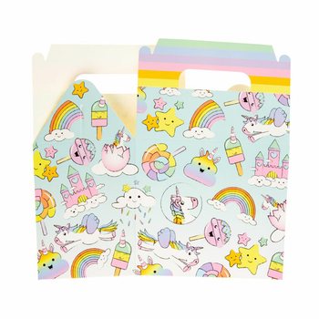 Кутия за Детско Меню / Подаръчна Кутия Еднорог 14x10x17 см (12 бр.)
