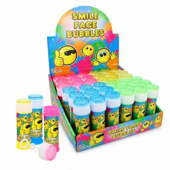 САПУНЕНИ МЕХУРИ - SMILEY - 50ML В ДИСПЛЕЙ (36 бр.)