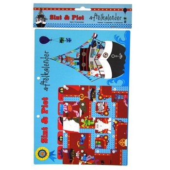 Календар за обратно броене Sinterklaas & Piet - Модел 2 (9 бр.)