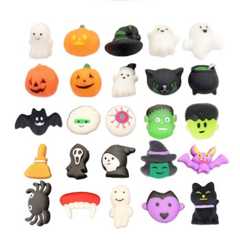 МИКС ХЕЛОУИН SQUISHY ФИГУРКИ В КОФИЧКА (25 бр.)