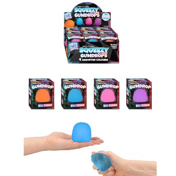 SQUEEZE GUM DROP - СЪС SUGAR ПЪЛНЕЖ - В ДИСПЛЕЙ (12 бр.)