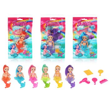 КУКЛА РУСАЛКА MERMAID В ПОДАРЪЧНА ТОРБИЧКА - МИКС ЦВЕТОВЕ (24 бр.)