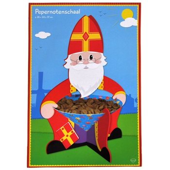 Голяма Купа за Сладки Pepernoten Синтерклаас 26 x 24 x 33 см (6 бр.)