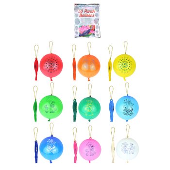 БАЛОНИ ЗА УДАР PUNCH BALL МИКС ДИЗАЙН (50 бр.)