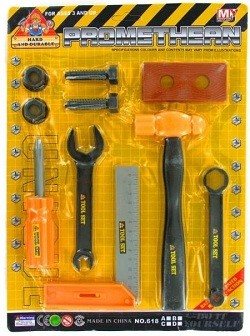 Детски комплект инструменти играчка (6 части)