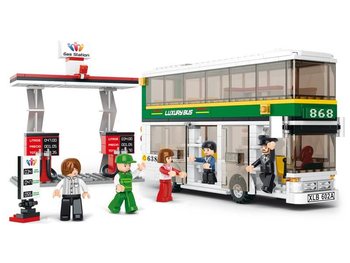Sluban Двуетажен Автобус M38-B0331 (1 бр.)
