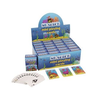 Мини Карти за Игра – Модел Sea Life в Дисплей (24 бр.)