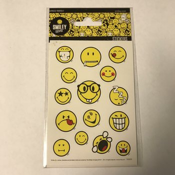 ЛИСТ СЪС СТИКЕРИ: SMILEY’S, 16 x 9 см (10 бр.)