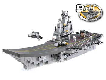 Сглобяем Самолетоносач Sluban 9-в-1 M38-B0537 (1 Дисплей / 9 броя)