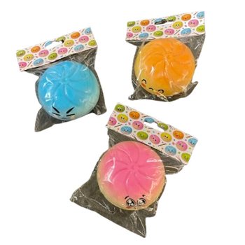 RAGE - Squishy Dumplings ГОЛЯМ (Размери 9 x 9 x 4 См) - Viral 2026 Fidget Toy - С ХЕДЪР КАРТА (24 бр.)